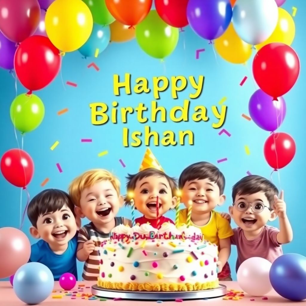 Happy Birthday Ishan