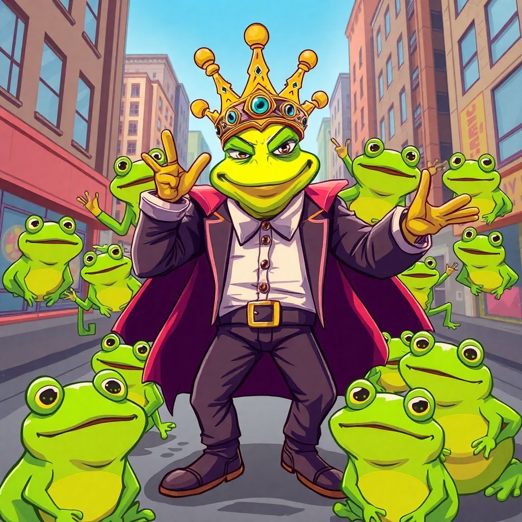 Mad Frogs Everywhere