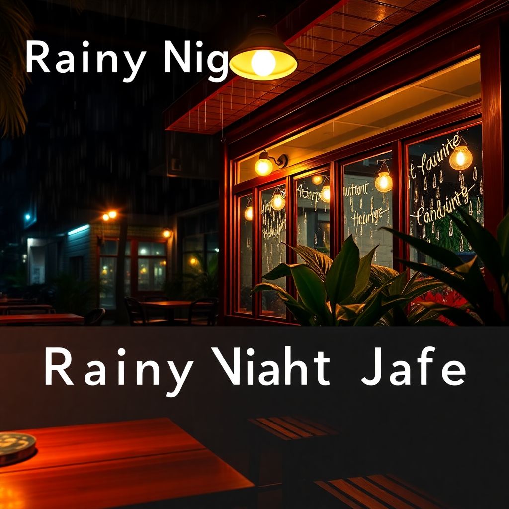 Rainy Night Café Jazz