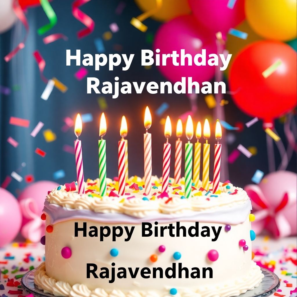 Happy Birthday Rajavendhan