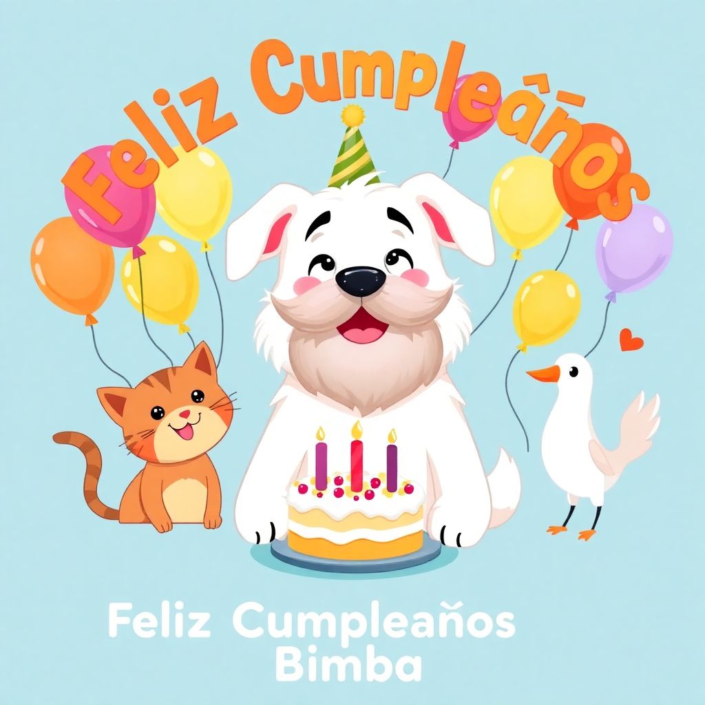 Feliz Cumpleaños Bimba