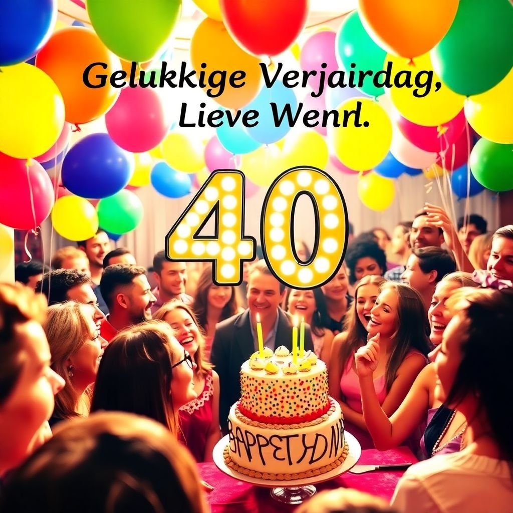 Gelukkige Verjaardag, Lieve Wendy
