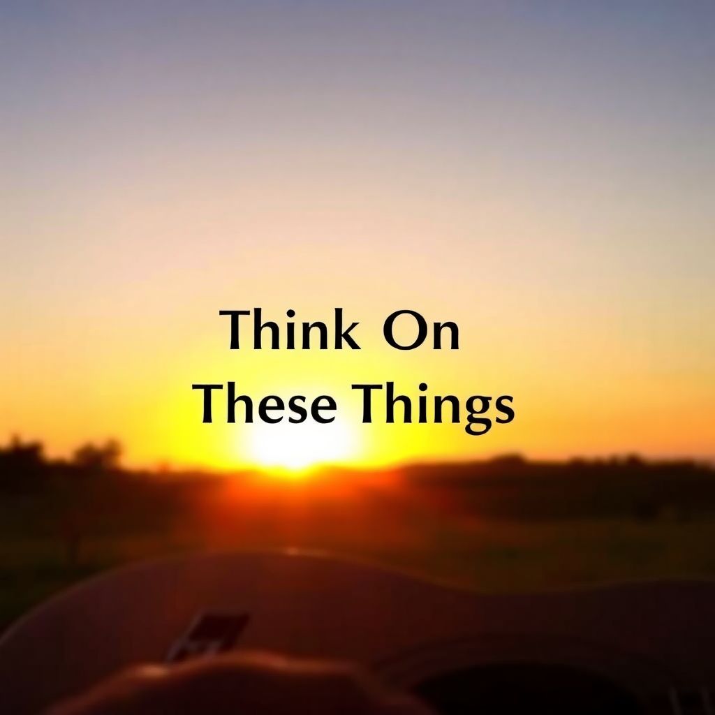 Think On These Things