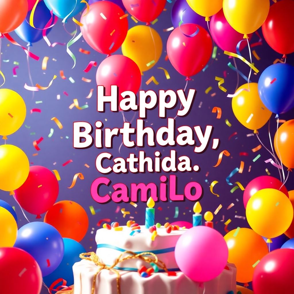 Happy Birthday, Camilo