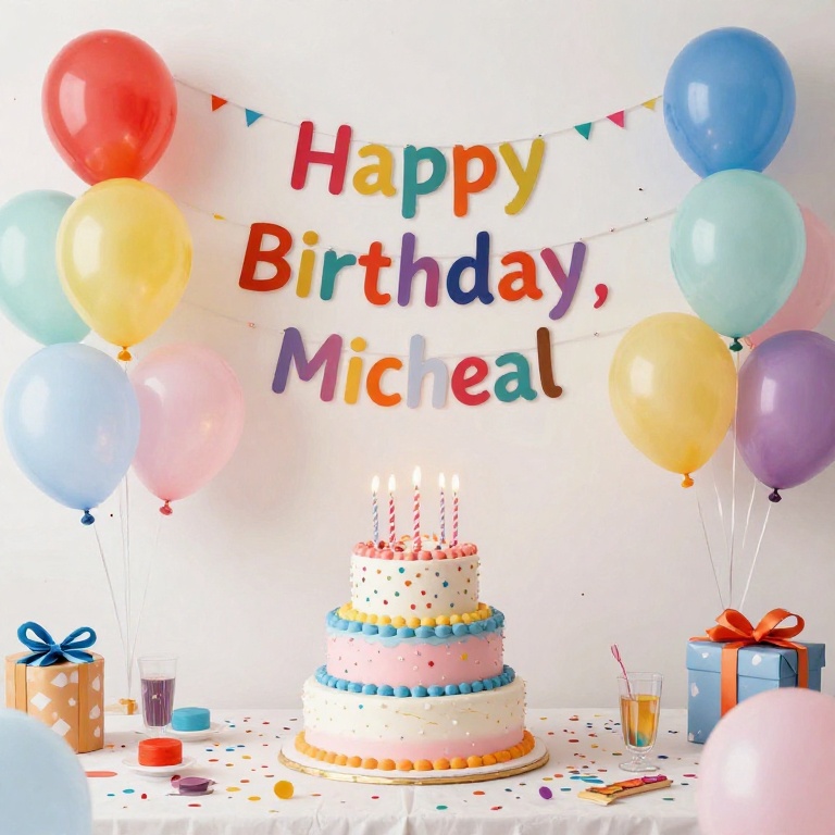 Happy Birthday, Micheal