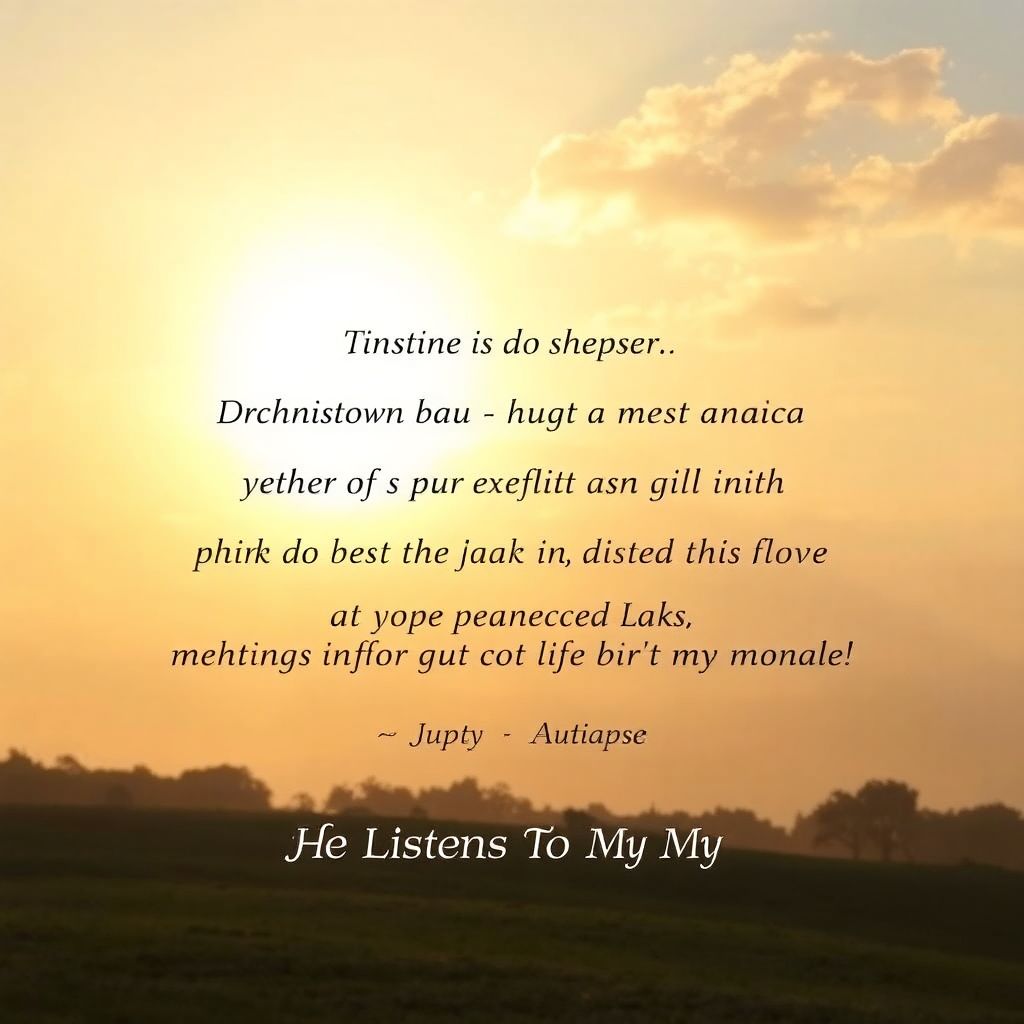 He Listens To My Songs