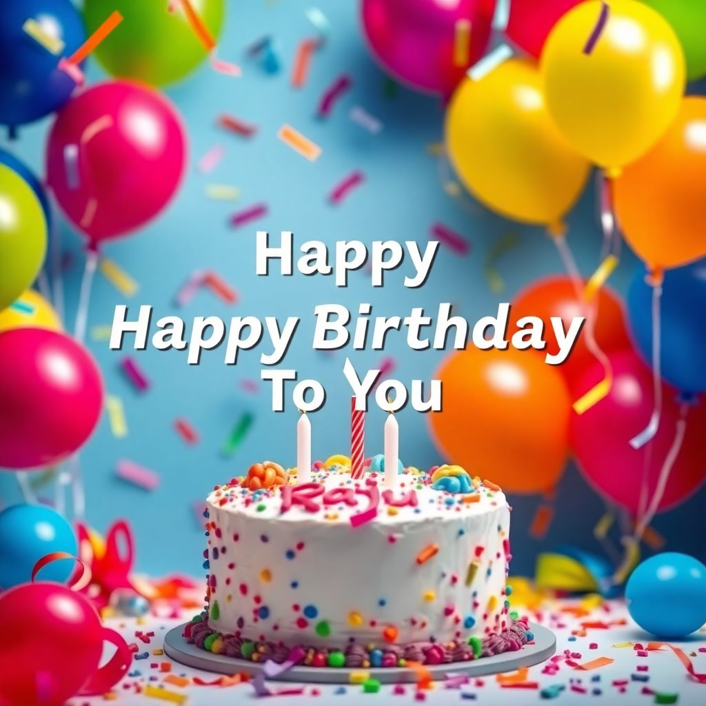 Happy Birthday To You raju