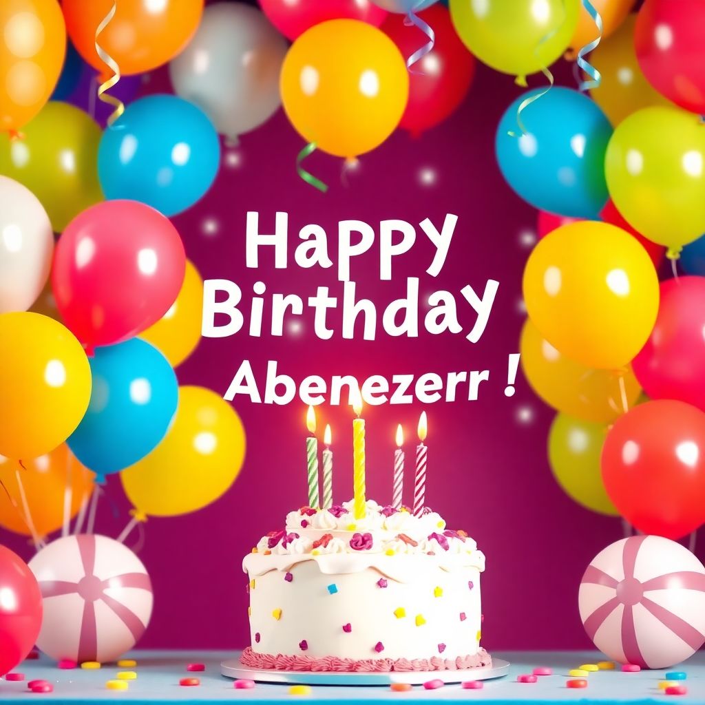 Happy Birthday Abenezerr