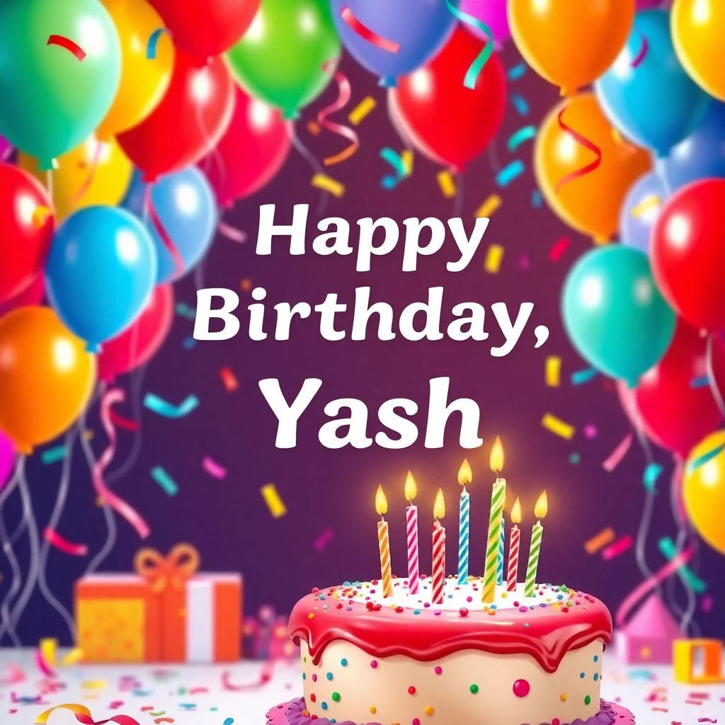 Happy Birthday, Yash