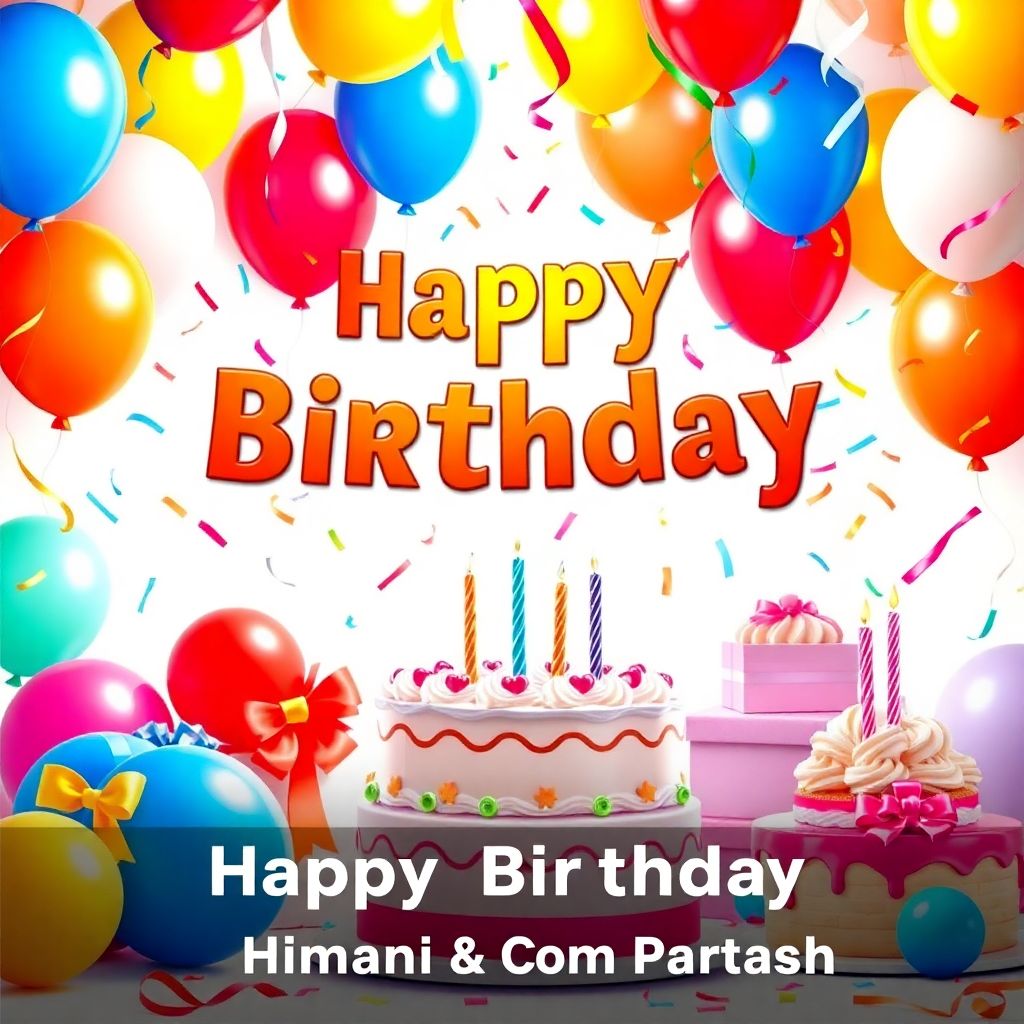Happy Birthday Himani & Om Prakash
