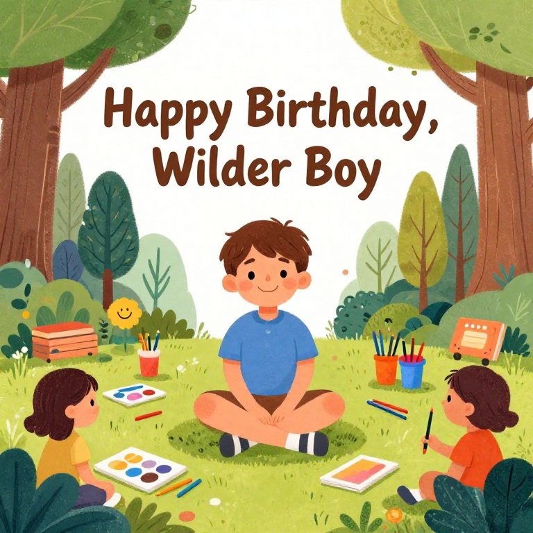 Happy Birthday, Wilder Boy