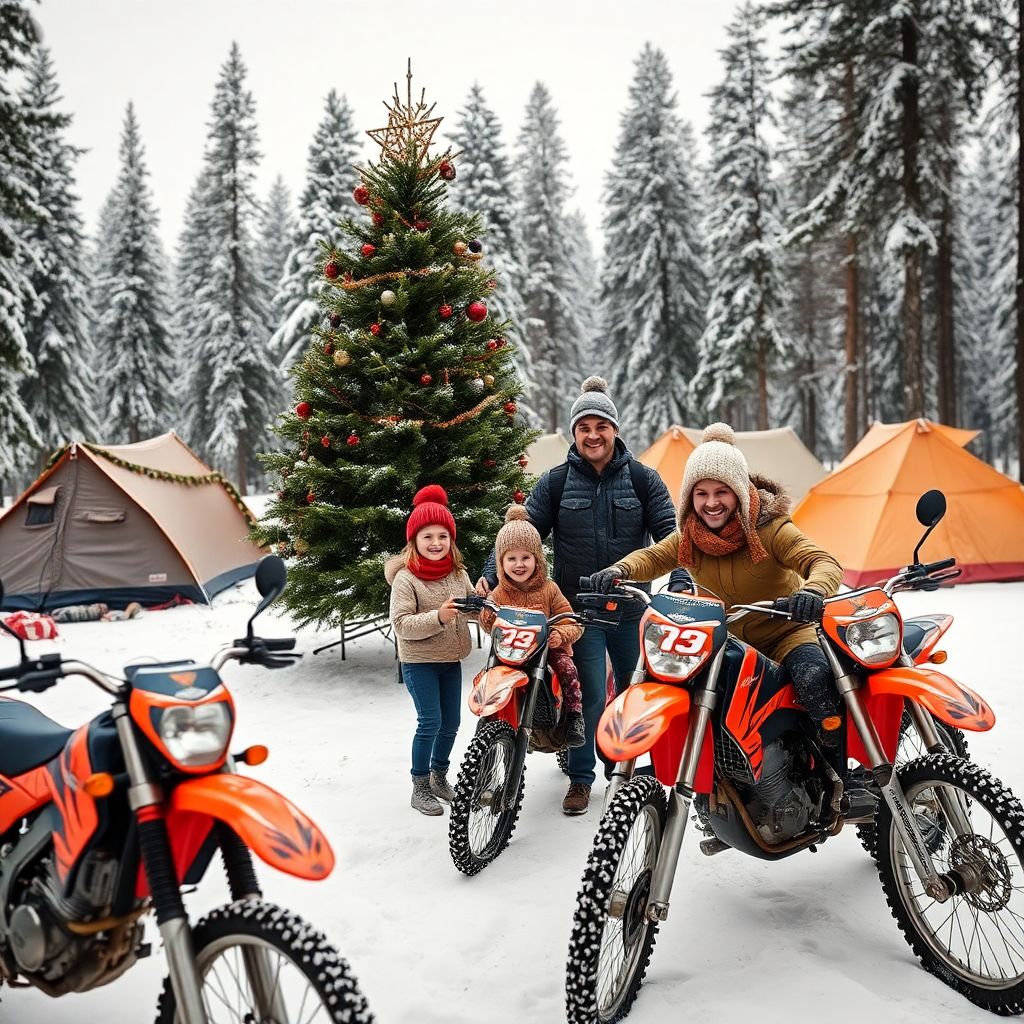 Riding Through The Snow