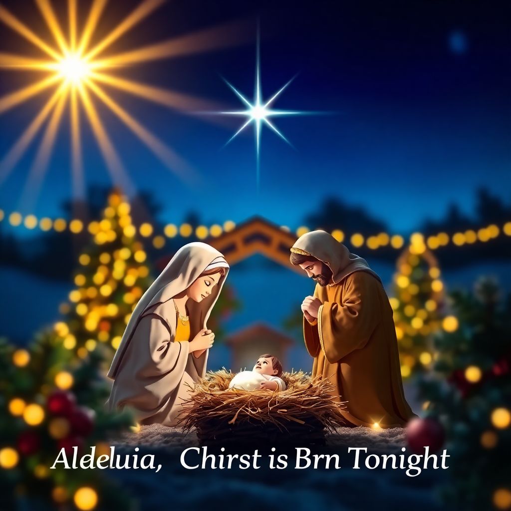 Alleluia, Christ is Born Tonight
