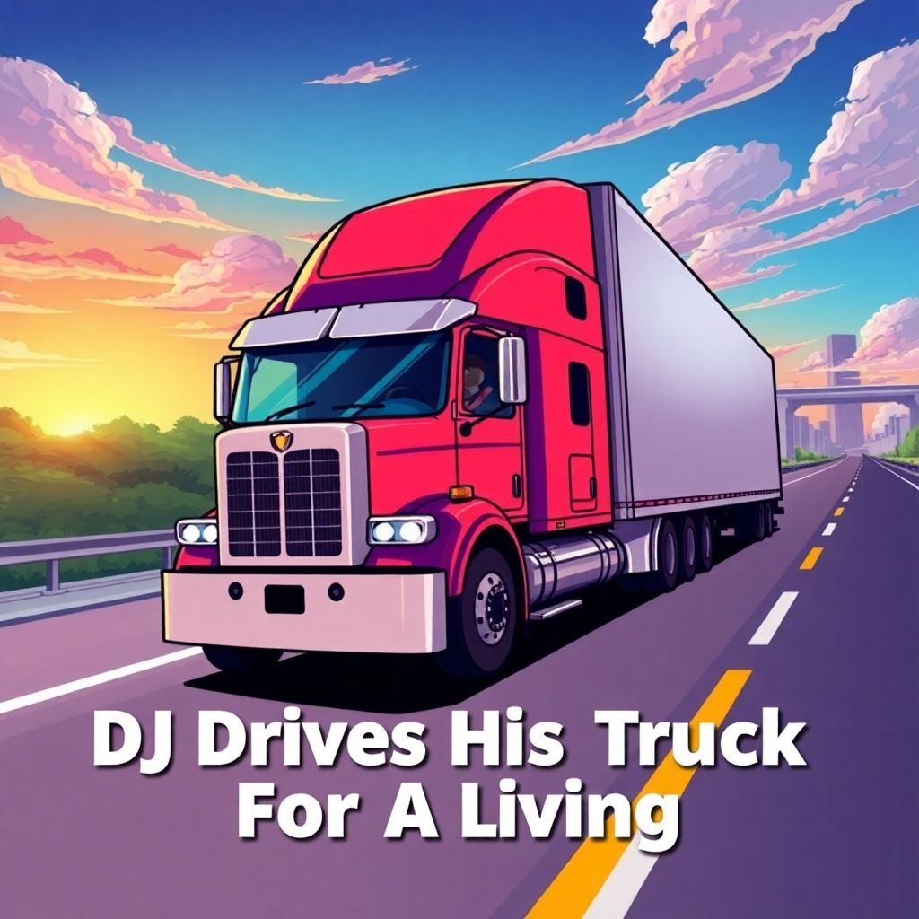 DJ Drives His Truck For A Living