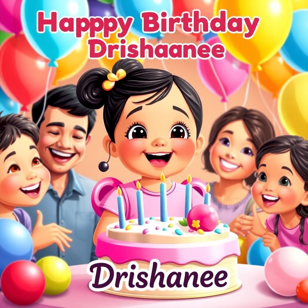 Happy Birthday Drishaanee