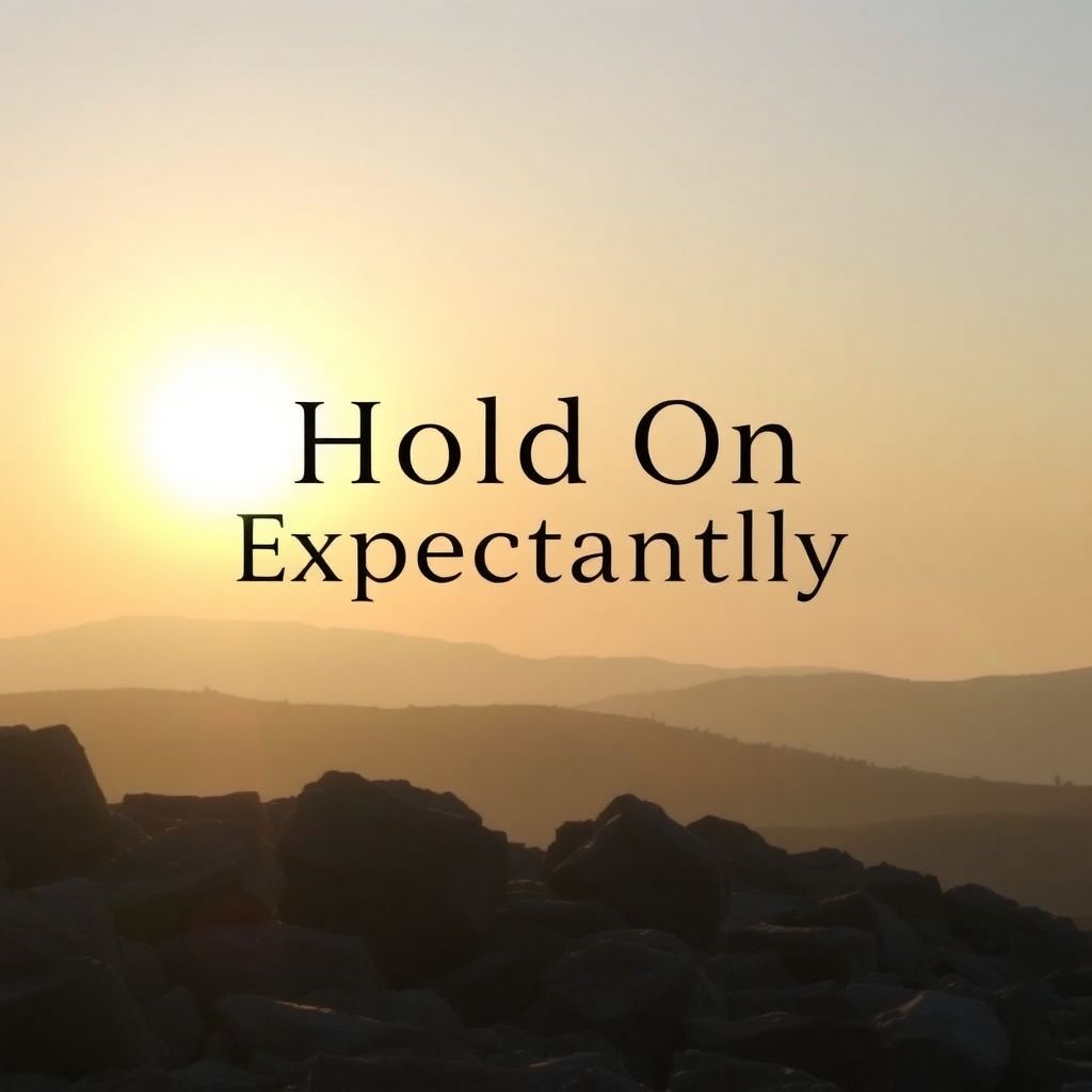 Hold On and Pray Expectantly