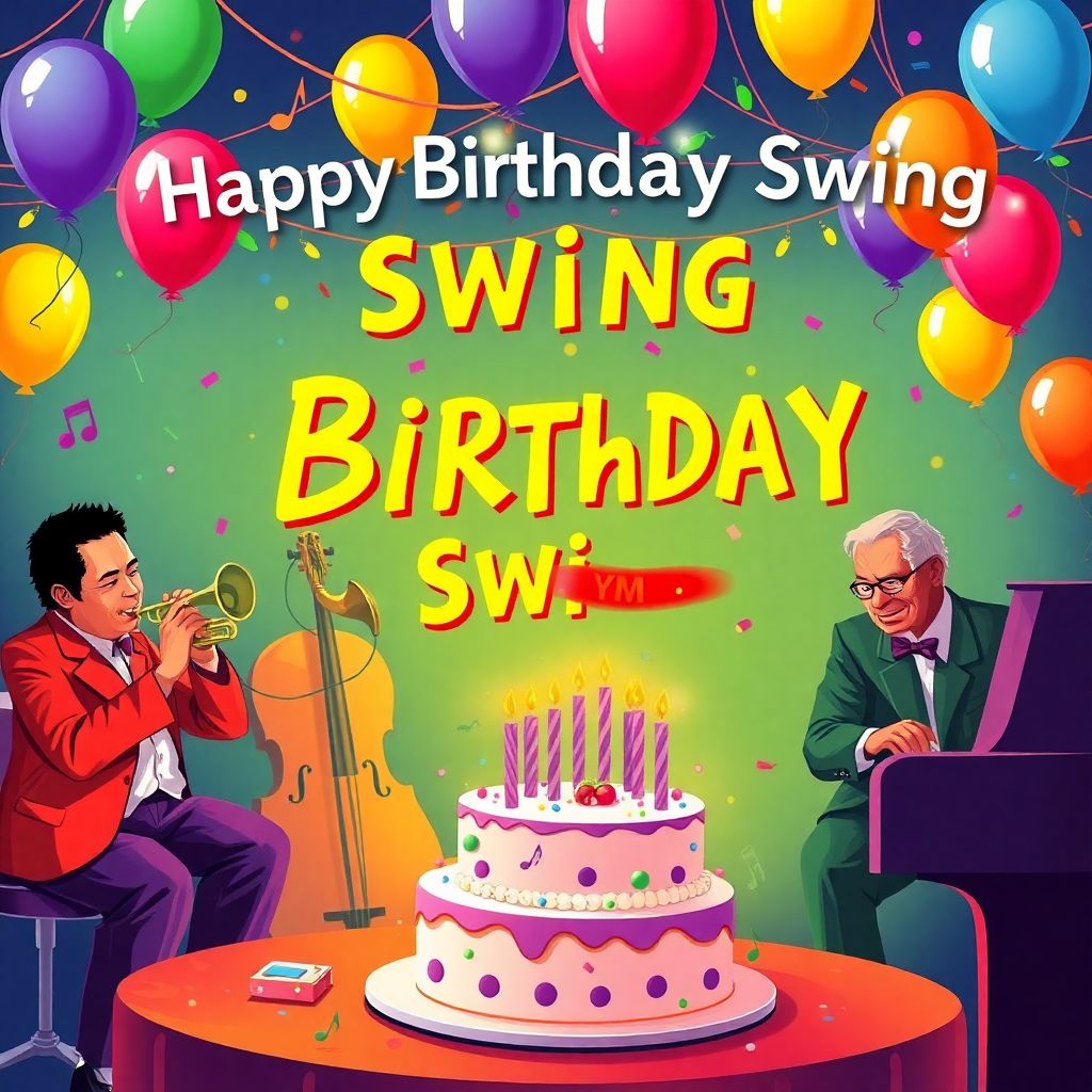 Happy Birthday Swing
