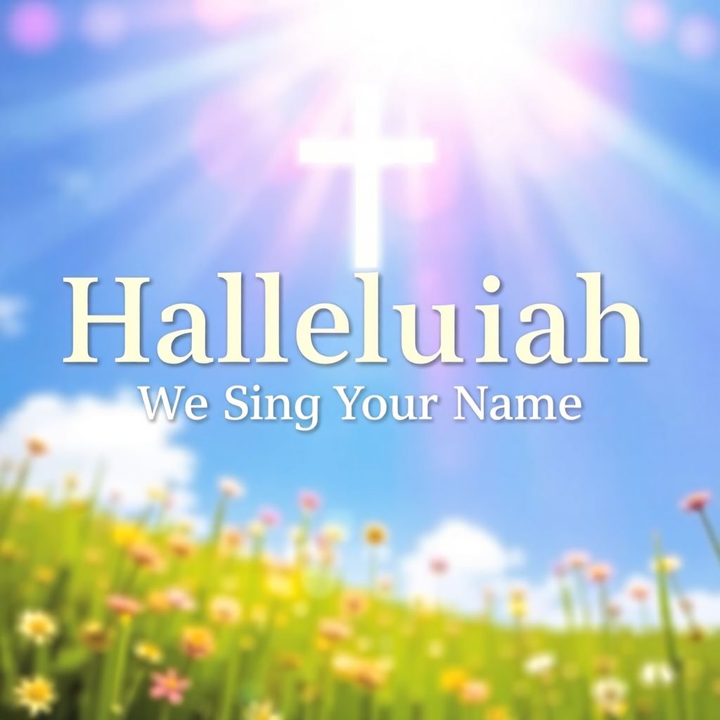 Hallelujah, We Sing Your Name