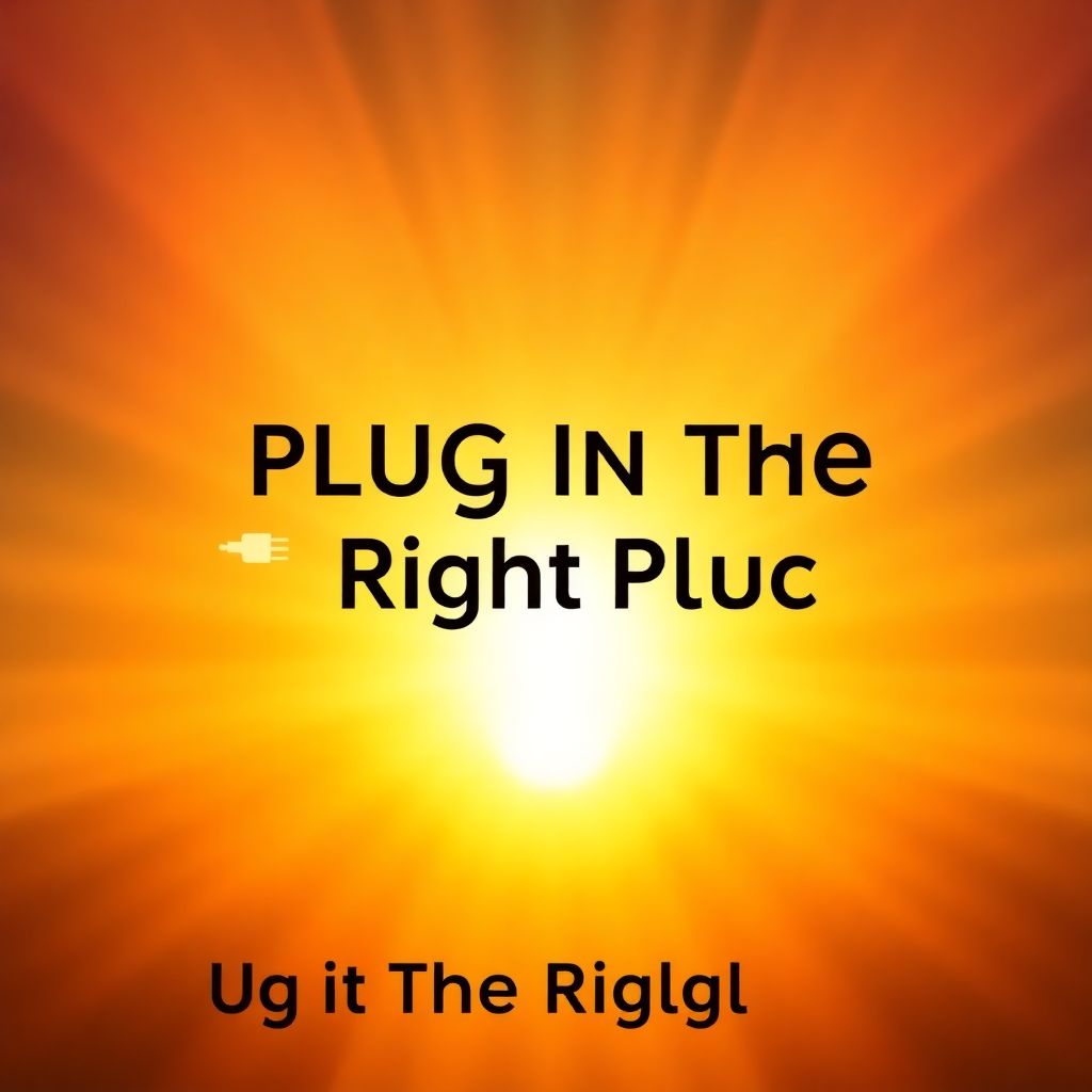 Plug In The Right Plug