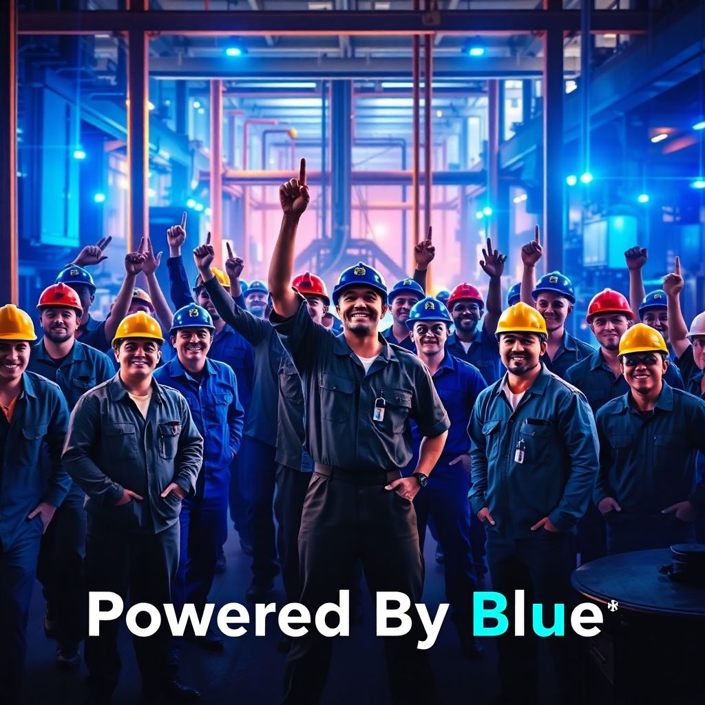Powered By Blue