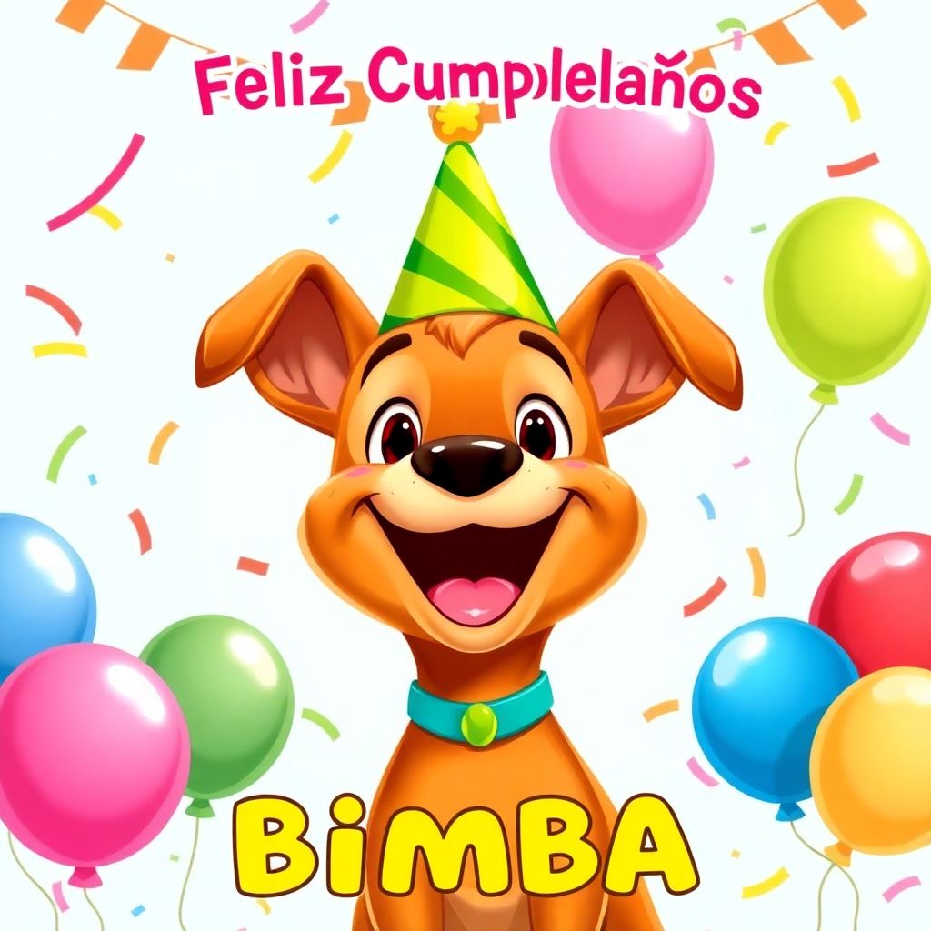 Feliz Cumpleaños Bimba