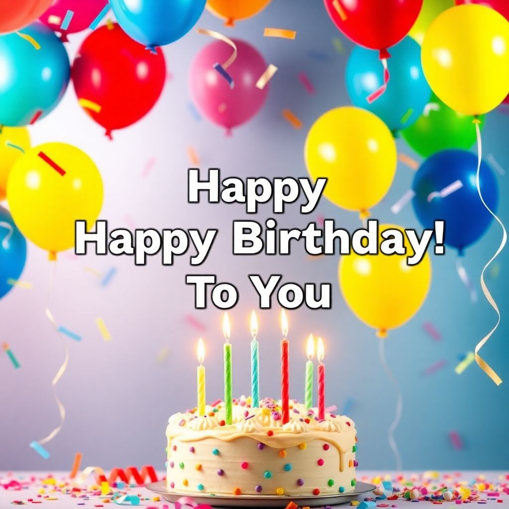 Happy Birthday To You