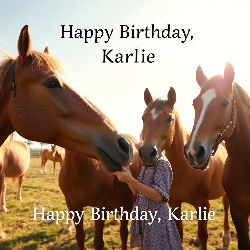 Happy Birthday, Karlie